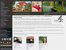 Tablet Screenshot of leylandcountryhouse.com